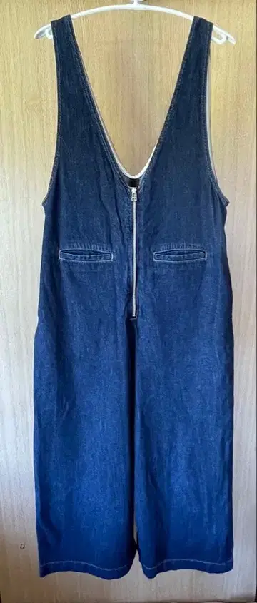 [새상품급] Shinzone 데님 올인원 살로펫 와이드 팬츠