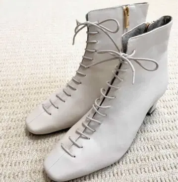 히미코 천연 가죽 부츠 25.5