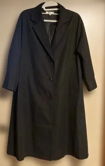 MOUSSY 블랙 롱 코트 사이즈 0