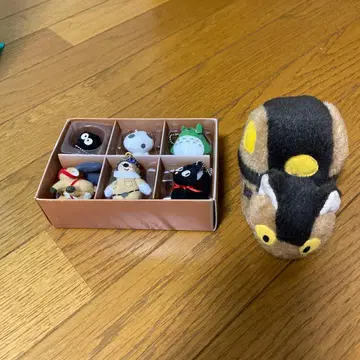 지브리 캐릭터 키링 고양이 버스 봉제 인형