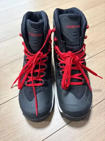 mazume 스파이크 슈즈 MZWD-691 L 블랙/빨간색