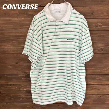 [ 컨버스 ] CONVERSE 구제 의류 보더 피케 셔츠 XL