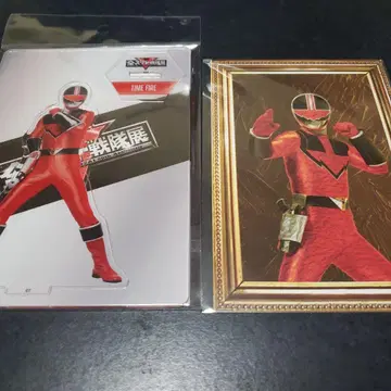 전 슈퍼 전대전 타임 파이어 아크릴 스탠드 비주얼 엽서