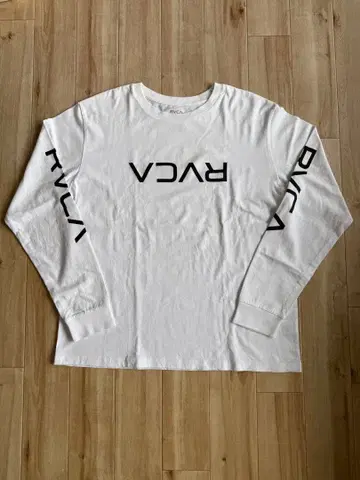 RVCA 루카 긴팔 T셔츠 L 사이즈 화이트