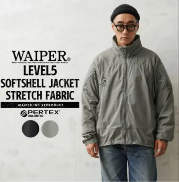WAIPER.inc LEVEL5 소프트쉘 자켓 XL