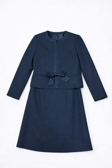 [ 새상품급 ] 네이비 셋업 수트 / 탈부착 리본 포함