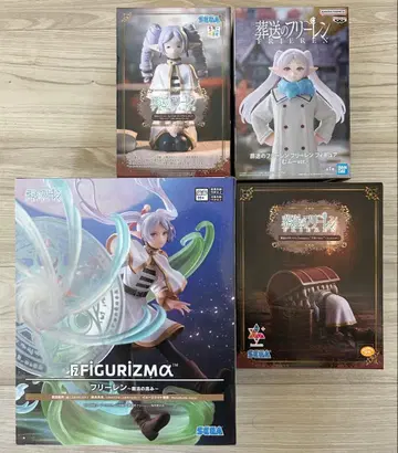 [ 새상품, 미개봉 ] 장송의 프리렌 피규어 4개 세트