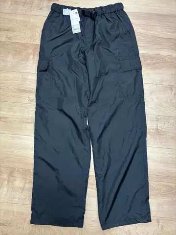 UNIQLO 히트텍 카고 팬츠 M 블랙