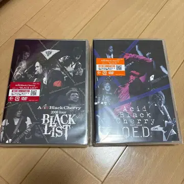Acid Black Cherry DVD 묶음 판매 덤 포함 시리얼 없음