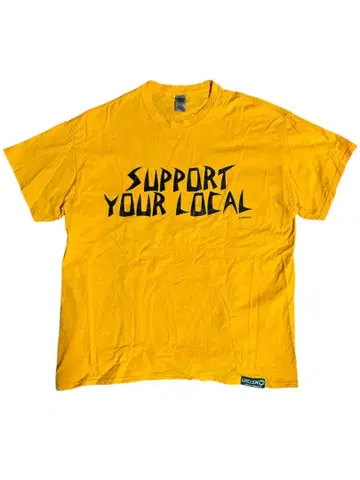 GREEEN support your local 셔츠 XL