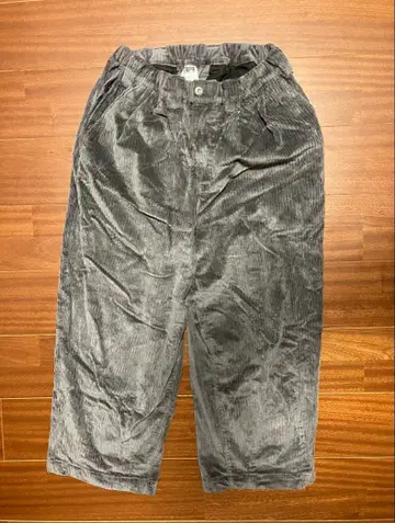 TBPR 타이 부스 코듀로이 와이드 팬츠 M 그레이