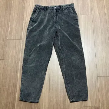 새상품급 ZARA 다크 그레이 코듀로이 팬츠