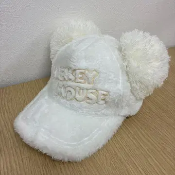 미키 퍼 캡 모자 디즈니