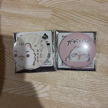 포메라니안 모찌 트레이딩 LINE 스탬프 캔뱃지 익명 배송