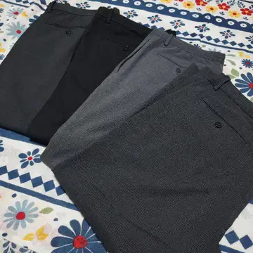 UNIQLO 슬랙스 4종 세트 XL