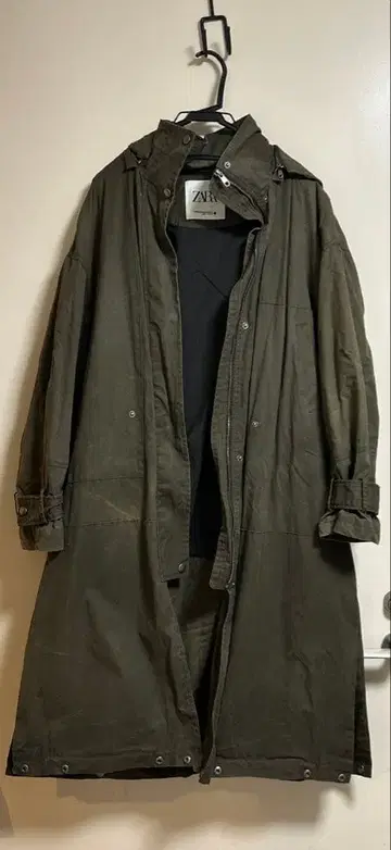 ZARA 브라운 롱 코트