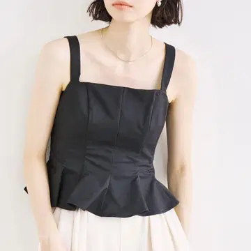 COCO DEAL 페플럼 뷔스티에 / 블랙