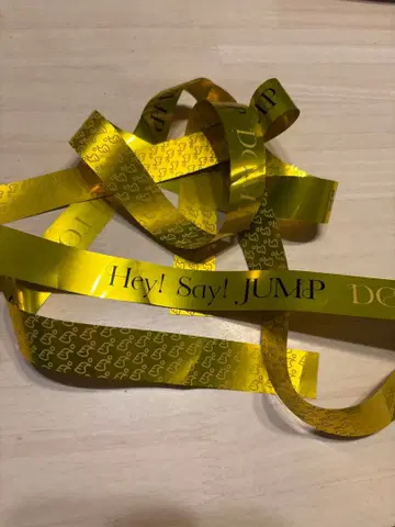 Hey! Say! JUMP Ssay 은색 테이프 금색 1개 풀 은테