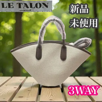 LE TALON 루탈론 미사용 새상품 토트백 숄더백 3WAY
