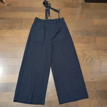 완판템 콜라주 개럴개런트 서스펜더 스트라이프 팬츠