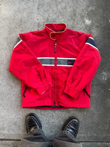 90s QUIKSILVER 충전솜 나일론 자켓 짧은 기장 아카이브