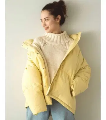 Ungrid 미들 기장 다운 새상품급