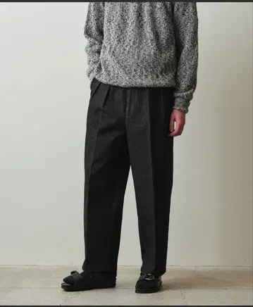 스티븐 알란 13.5oz 데님 인투 플리츠