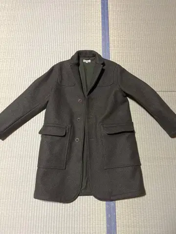 정가 5만 재팬 블루 청바지 헌팅 체스터 코트