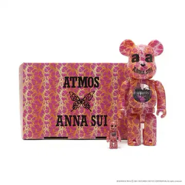 BE@RBRICK atmos x ANNA SUI 100% & 400%