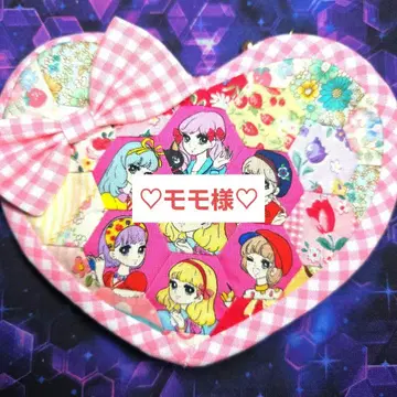 오토메틱 아이돌 패치워크 면 파우치 1