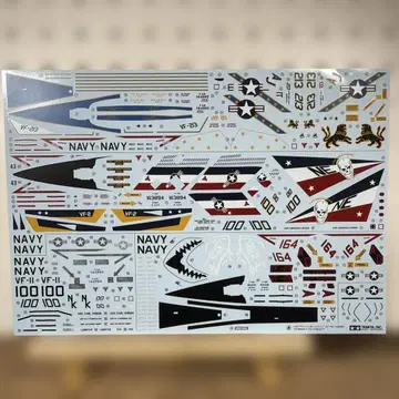 타미야 1/48 F-14용 데칼 미사용