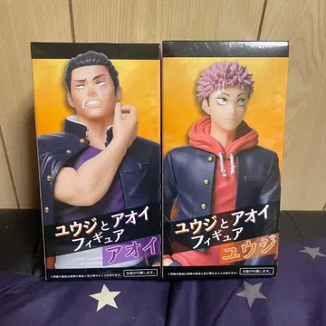 주술회전 유우지 & 아오이 피규어 2체 세트 즉시 구매 미개봉 협의