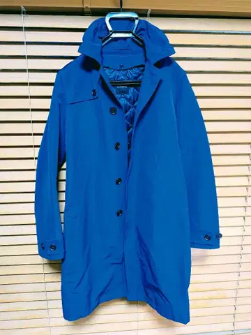 DESIGNWORKS 나일론 원단 트렌치코트 SIZE S(44) 파랑