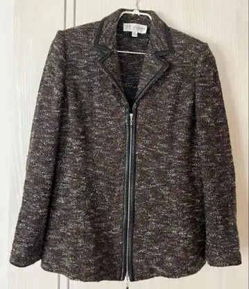 ST. JOHN 트위드 집업 자켓 사이즈 8