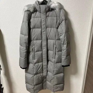 THE NORTH FACE 그레이 롱 다운 자켓