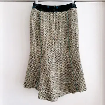 리츠코 시라하마 RITSUKO SHIRAHAMA 트위드 머메이드 스커트