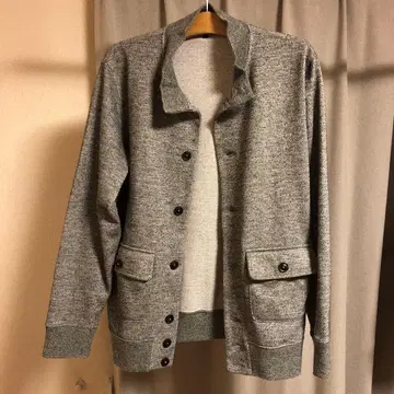 맥레거 그레이 니트 가디건 버튼 포함