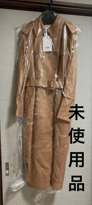 미사용품 Ameri vintage BACKPLEATSTRENCH