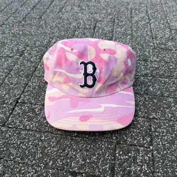 00s 핑크 카모플라쥬 캡