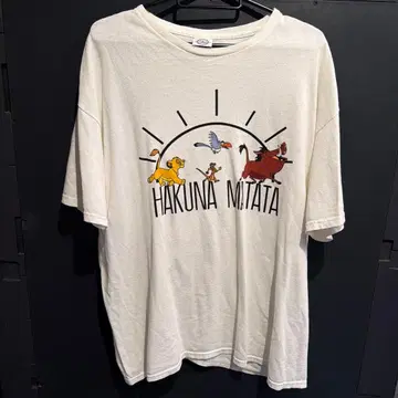 HAKUNA MATATA T셔츠 XL
