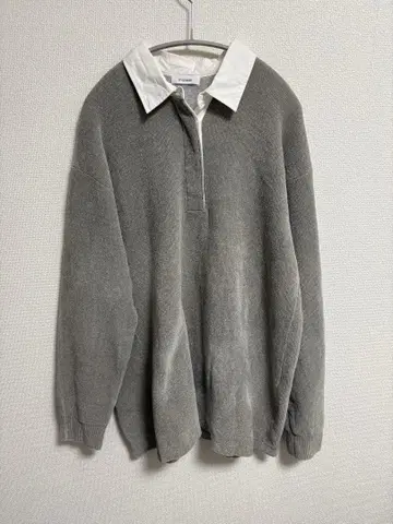 STYLEMIXER 라거 니트 탑 M GRY 스타일믹서