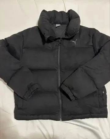 PUMA 블랙 다운 자켓 L