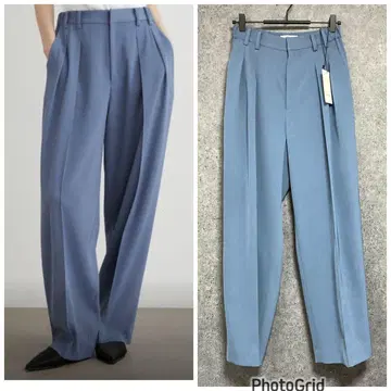 새상품 2025년 미스 로에 2턱 트윌 테이퍼 팬츠