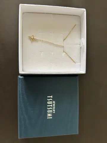 TSUTSUMI 골드 별 모양 목걸이