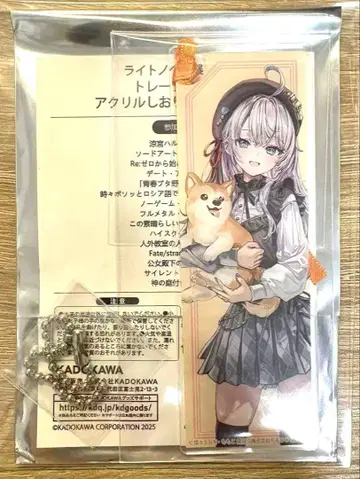 라이트 노벨전 2025 아크릴 책갈피 키링 로지데레 아리샤 라노벨전