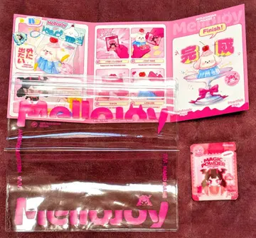 mellojoy 메로조이 스퀴즈 설명서 분말 봉투 3종 세트