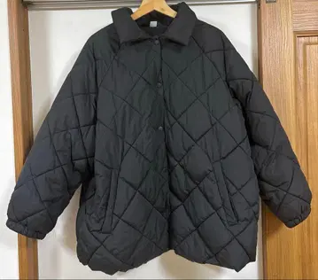 H&M 에이치앤엠 카라 부착 퀼팅 자켓