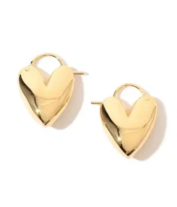 [새상품급] 라라간 귀걸이 골드 하트