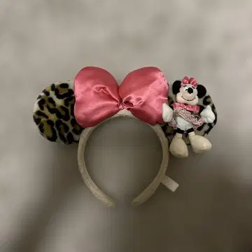 미니 레오파드 무늬 머리띠 단종