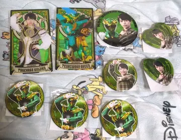 넘버원 전대 고쥬우쟈 캔뱃지 모우하라 킨지로 고쥬우 이글 카드